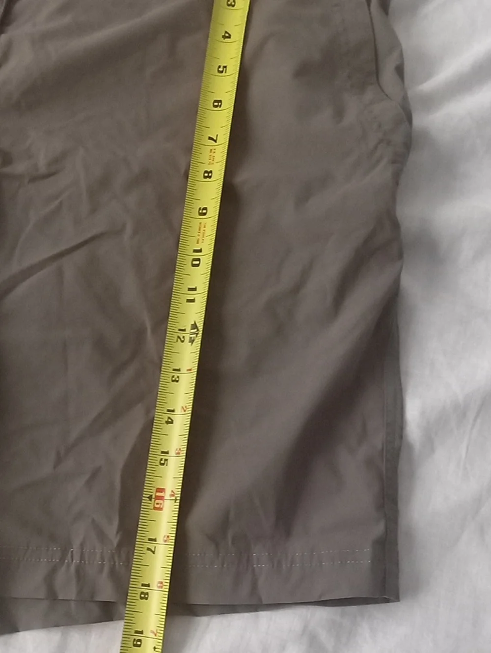 L.L. Bean Women's Taupe Casual Bermuda Shorts
